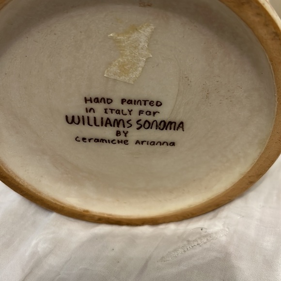 Ceramiche Arianna for Williams Sonoma Italian Handpainted Decorative Pitcher - Picture 4 of 4